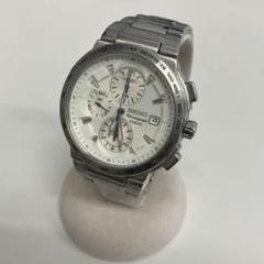 SEIKO セイコー クロノグラフ ホワイト 7 T92-0KG0電池式