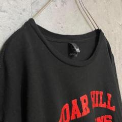 古着 アメリカ輸入 プリント Tシャツ 半袖 黒色 XLサイズ 英文字 ゆるだぼ
