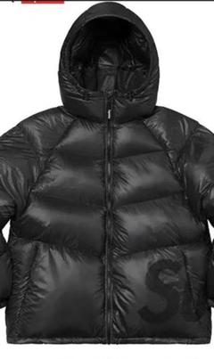 シュプリームダウンジャケット Hooded Down Jacket Black