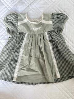 新品little cotton clothes ◆ブラウス&サロペット　3-4y 持続可能で伝統的な子供服：リトルコットンクロージング– Little