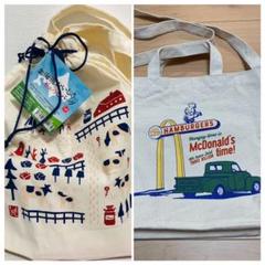 カルディ北海道おいしさギュッとバッグ&ニコアンドとマックのコラボトートバッグ