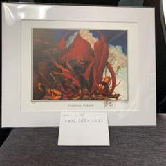 世界的に有名な 欲深きドラゴン サイン入りアートプリント(専用ページ - マジック:ザ・ギャザリング