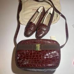 ⭐️Salvatore Ferragamo ブラウンショルダーバッグ⭐️ サルヴァトーレフェラガモ Salvatore Ferragamo ショルダー