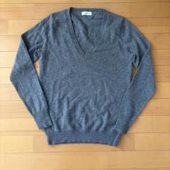 未使用 メゾン スタンダード カシミヤ ニット カットソー Vネック