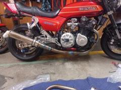 HONDA CB750F テックサーフチタンマフラー 損傷あり HONDA CB750F テックサーフチタンマフラー 損傷あり - メルカリ