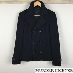 2025年最新】Murder License メンズ ピーコート・ウールコートの