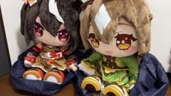 どきゅーと　ぬいぐるみ　ウマ娘　キタサンブラック　サトノダイヤモンド公式布袋付き 数量限定！TVアニメ『ウマ娘 プリティーダービー Season 3』より