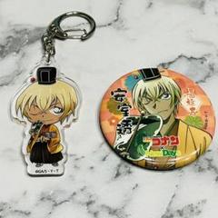 名探偵コナン×NewDays 安室透 缶バッジ アクキー 七福神 新年の贈り物
