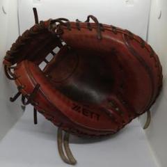 k　即戦力　ZETT デュアルキャッチ 軟式キャッチャーミット 中古 ゼット 野球 軟式キャッチャーミット 捕手用 デュアルキャッチ