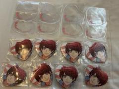 新品★A3!★アニカフェ【佐久間咲也】ハート型缶バッジセット★10点セット 新品☆A3!☆アニカフェ【佐久間咲也】ハート型缶バッジセット