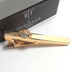 tat67 英国製 タテオシアン ネクタイピン シルバー×ピンクスワロフスキー tat67 英国製 タテオシアン ネクタイピン シルバー×ピンク