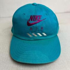 【US古着】NIKE AIR ビンテージ キャップ ナイキ 珍カラー 水色