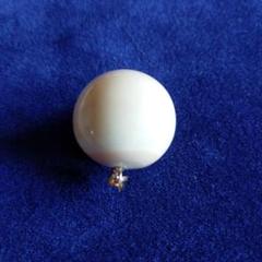 鯨歯 マッコウクジラ 牙玉 特大約20.5㎜ 18金取付金具 - メルカリ