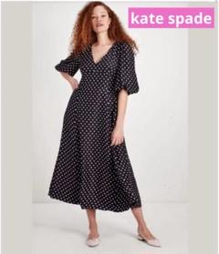 kate spade ケイトスペード ハーモニー ドットクロークドレス