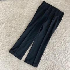 《良品》ALL NEW ヴィンテージ ウールスラックス ブルー グレー A3