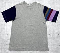 COMME des GARCONS SHIRT 袖マルチカラー 半袖 Tシャツ
