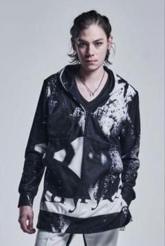 kiryuyrik ZippHoodie InkJetFleece パーカー　M