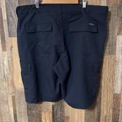 リー メンズ ナイロン カーゴ ショート ネイビー 2XL ハーフ パンツ 古着