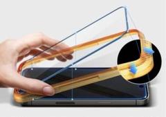 iPhone 14 Pro 用 ガイド枠付き 保護 フィルム カバー 2枚入