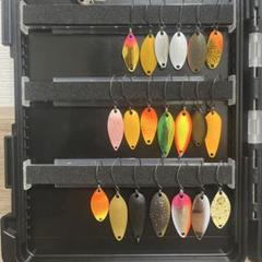 エリアトラウト　スプーン　64個セット　ワレット付き 楽天市場】忠さんのスプーン Shell Bite ハーフライン エリア