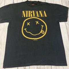 USA製NIRVANA ニルヴァーナ スマイリー tee Tシャツ