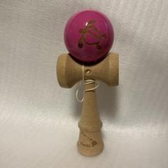 Hawaii刻印 ピンク ホヌ けん玉