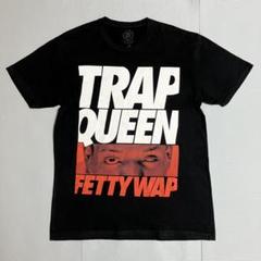 FETTY WAP 「TRAP QUEEN FUTURA」 ラップTシャツ 黒のサムネイル