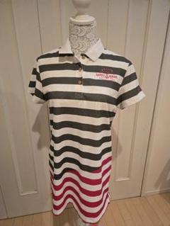 Munsingwear ストライプポロチュニック