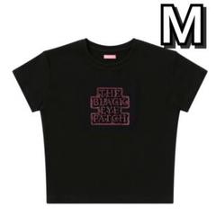 blacke eye patch ラインストーンtee tshirt M