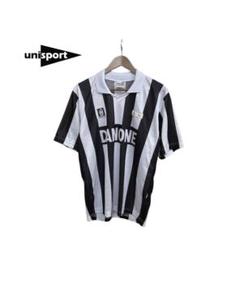 90s ユベントス イタリア製 サッカー ゲーム シャツ ビンテージ 古着 90s ロット lotto ユベントス デルピエロ ヴィンテージ サッカー