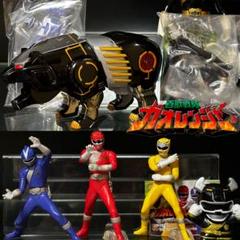 百獣戦隊ガオレンジャー　パワーアニマル　ガオベアー　ガオブラックフィギュア　他 百獣戦隊ガオレンジャー パワーアニマルシリーズ ガオベアー