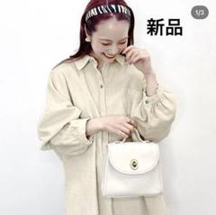 【新品】 jumelle ヴィンテージバック　ショルダーバッグ　白　ジュメロ　鞄