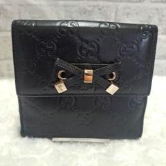 ✨未使用に近い・箱付き✨　GUCCI  二つ折り　シマ　GG  シマレザー　黒 2025年最新】グッチ シマ 二つ折り財布の人気アイテム - メルカリ