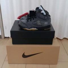Nike offwhite air jordan5 retro td 15cm