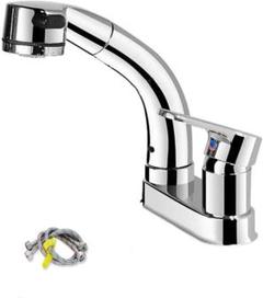 洗面所水栓、未使用品　伸ばせる　シャワー切り替え
