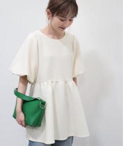 AMERICAN HOLIC ジャガードティアードカットプルオーバー