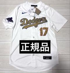 【正規品】大谷翔平　ロサンゼルスドジャース　優勝記念公式ユニフォーム　Mサイズ 正規品】大谷翔平 ロサンゼルスドジャース 優勝記念ユニフォーム
