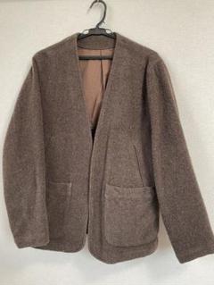 3レイヤー 裏フリース ノーカラーコートADAM ET ROPE´ HOMME
