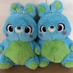ダッキー&バニー　トイストーリー30周年FukuF ukuBIGぬいぐるみバニー