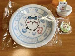ちいかわ くら寿司 皿 缶バッジ ハチワレ くりまんじゅう