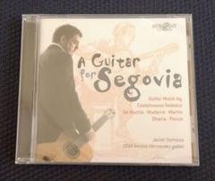 新品「セゴビアのためのギター」ハビエル・ソモサ Javier Somoza