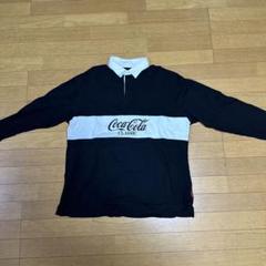 コカコーラ Coca-Cola ラガーシャツ 長袖のサムネイル