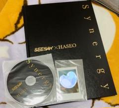 SEESAW×HASEO 写真集「Synergy」 DVD手書きサイン チェキ付 在庫限り】 SEESAW×HASEO チェキ付の DVD手書きサイン 写真集