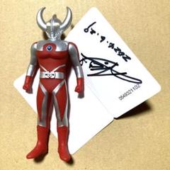 大型　ウルトラマンタロウ　デザイナー井口明彦氏直筆サイン入りソフビ　バンダイ社製 大型ウルトラマンタロウデザイナー井口明彦氏直筆サイン入り