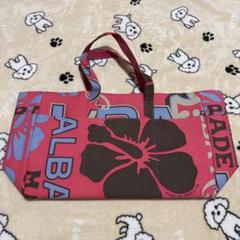 ALBAROSA♡トートバッグ♡レア♡ハイビスカス♡ピンク♡平成ギャルY2K ALBAROSA♡トートバッグ♡レア♡ハイビスカス♡ピンク♡平成