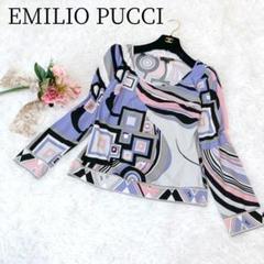エミリオプッチ】プッチ柄 シルク100 マルチカラー イタリア製
