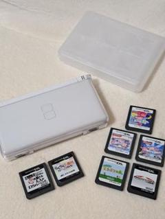 ニンテンドーDSLiteクリスタルホワイト　ソフトセット