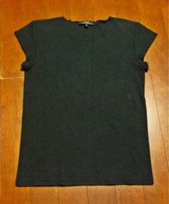 A.P.C.アーペーセー★ブラック半袖カットソー★黒Ｔシャツ★切りっ放し加工