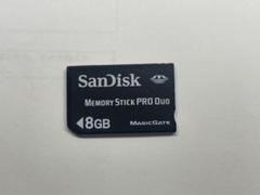 SanDisk メモリースティック PRO Duo 8GB データ削除済