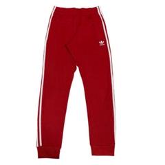 古着 adidas アディダス トラックパンツ レッド ホワイト 赤 白